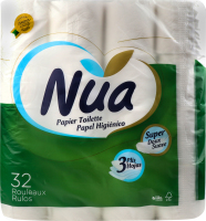 Папір туалетний NUA 3 шаровий