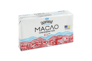 Масло солодковершкове 82.5% Екстра Галичина м/у 180г