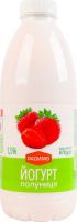Йогурт 1.5% с пробиотиками Клубника Лактоиммун РадиМо п/бут 870г