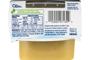 Gerber All Natural 1st Foods Pears - 2 PK