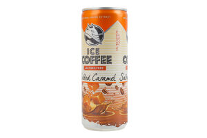 Напиток ультрапастеризованный гомогенизированный со вкусом соленой карамели Ice Coffee Hell ж/б 250мл
