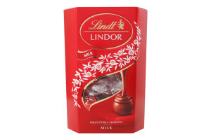 Цукерки з молочного шоколаду з начинкою Lindor Lindt к/у 137г