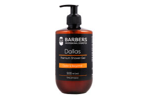 Гель для душу Cedar&Bergamot Dallas Barbers 500мл