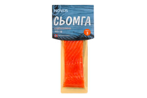 Сьомга філе-шматок Novus сл/с з/ш в/у 180г