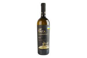 Вино 0.75л 11.5% белое сухое ординарное столовое сортовое Шардоне Villa Tinta пл