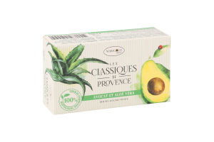 Мило косметичне Авокадо та алое Les Classiques de Provence Marigold natural 90г