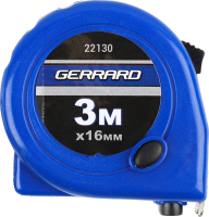Рулетка пластиковий корпус 3м*16мм Gerrard