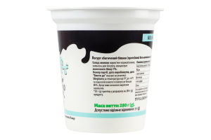 Йогурт 1% обогащенный белком без наполнителя Villa Milk ст 280г