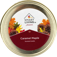 Smart Living Autumn Caramel Maple Scented Candle