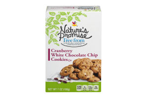 Nature's Promise Cookies Cranberry White Chocolate Chip