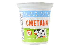 Сметана 21% ТОВ Альдіс Д ст 300г