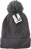 Шапка д/дівчаток з бубоном 20*19см FHF230220M39