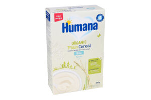 Каша безмолочная для детей от 6мес органическая рисовая Humana к/у 200г