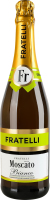Напій винний 0.75л 6-6.9% білий напівсолодкий слабоалкогольний газований Бьянко Москато Fratelli пл