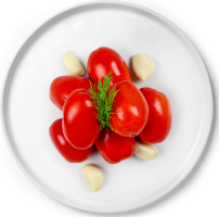 Помидоры маринованные с чесноком