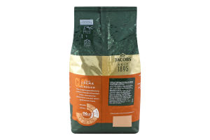 Кофе натуральный жареный в зернах Classico Cafe crema Jacobs м/у 1кг