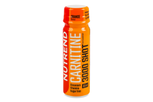 Добавка пищевая с подсластителями Апельсин Carnitine 3000 Shot Nutrend 60мл