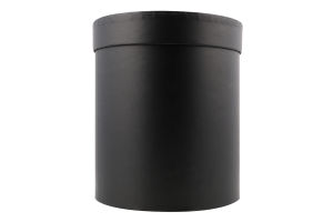 Коробка подарункова чорна кругла 15*18см НК-86 Екстрафікс