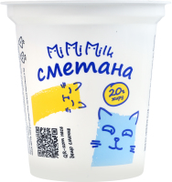 Сметана 20% Mimimilk ст 300г