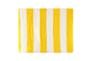 Полотенце махровое желтое 500г/м2 100х150см №13-0859 Global Linens MGHJ 1шт