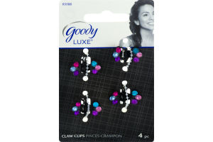 Goody Luxe Claw Clips - 4 CT