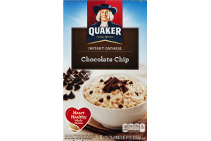 Quaker Instant Oatmeal Chocolate Chip - 10 CT