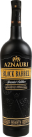 Бренди 0.7л 40% виноградный выдержанный Reserve Black Barrel Aznauri бут