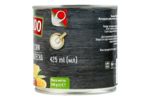 Кукуруза стерилизованная Деликатесная Select Marindo ж/б 340г