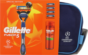 Н-р Gillette Fusion5 брит 4к+гел д/г чутл 200+косм