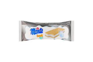 Тістечко з вершковим наповненням молока Snack White Monte м/у 29г