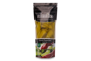 Перець пепероні грецький в розсолі консервований Almito д/п 250г