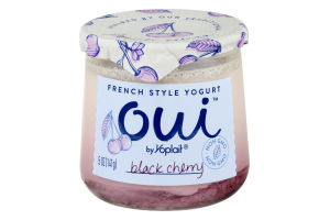 Yoplait Oui French Style Yogurt Black Cherry