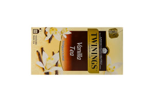 Чай чорний з ароматом ванілі Twinings к/у 25x2г