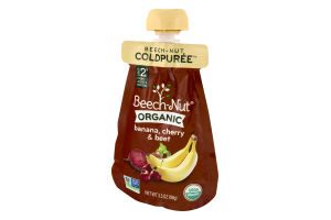Beech-Nut Organic Stage 2 Banana, Cherry & Beet