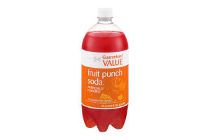 Guaranteed Value Fruit Punch Soda