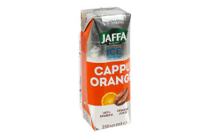 Напиток кофейный с апельсиновым соком ультрапастеризованный Капуоранж Ice coffee Jaffa т/п 250мл
