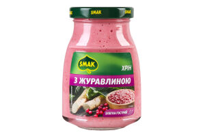 Хрін Smak з журавлиною