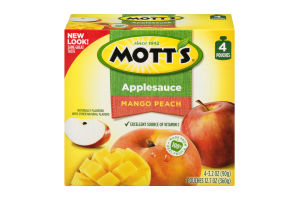 Mott's Applesauce Pouches Mango Peach - 4 CT