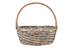 Кошик плетений овальний 47х37х17см 986387