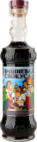 Ликер 700мл 17.5% с чёрной смородиной Вишнева спокуса бут