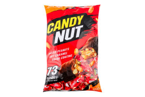 Цукерки глазуровані м'яка карамель з арахісом Candy nut Roshen м/у 1кг