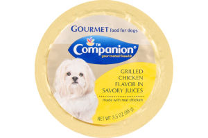 Companion Gourmet Food for Dogs Grilled Chicken Flavor