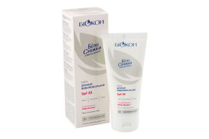 Крем для лица против пигментных пятен дневной отбеливающий SPF 20 Сияющая кожа Белоснежка Біокон 60мл