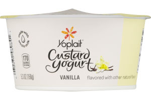 Yoplait Custard Yogurt Vanilla