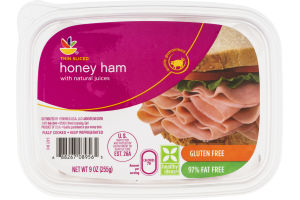 Ahold Gluten Free Honey Ham Thin Sliced
