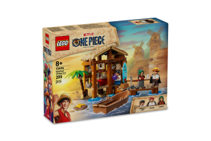 Конструктор для детей от 8лет №75636 Windmill village hut One piece Lego 299эл