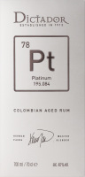 Ром Dictador Platinum