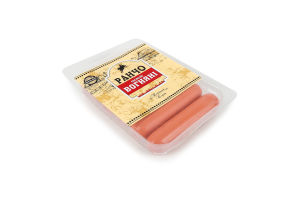 Сосиски Вогняні Ранчо 1с лоток 0.3кг