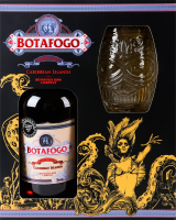 Набір Ром 0.7л 40% Spiced gold + 1 склянка Botafogo к/у