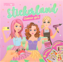 Книжка Stickerland з наліпками14аркушів Апельсин